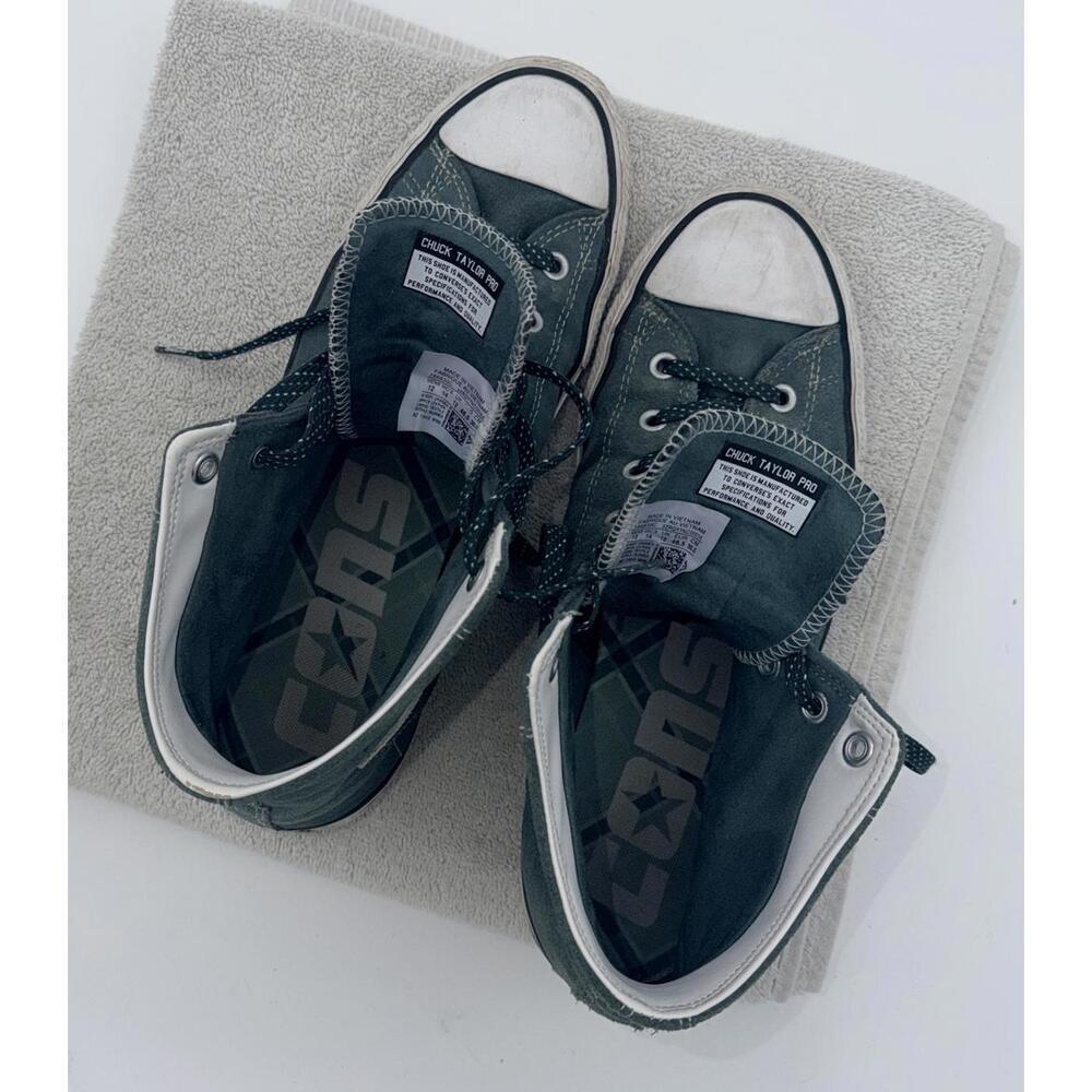 Y2K Converse CONS Chuck Taylor Pro Skate Spruce 166830C 12 - Picture 7 of 8